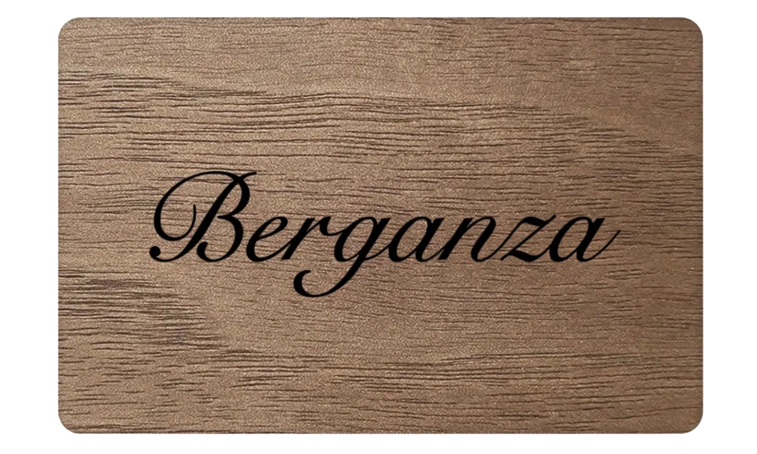 Walnut wooden NFC card